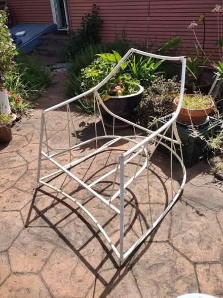 Photo of free Metal rocking chair frame (Allendale Park) #1