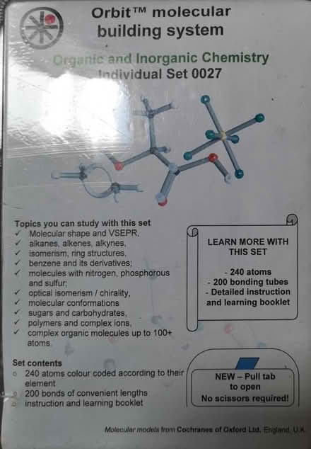 Photo of free Chemistry molecular building set (Seven kings IG3) #2