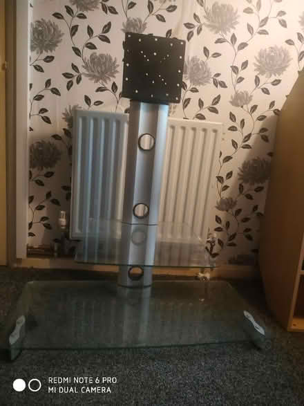 Photo of free Glass TV stand (Telford) #1