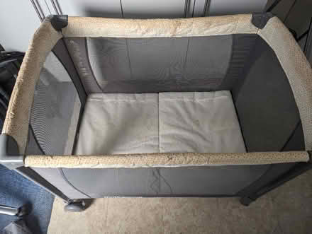 Photo of free Travel Cot & Extra Mattress (West Wickham BR4) #3