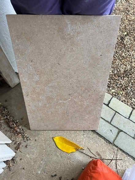 Photo of free Travertine slab (Wildernesse TN15) #1