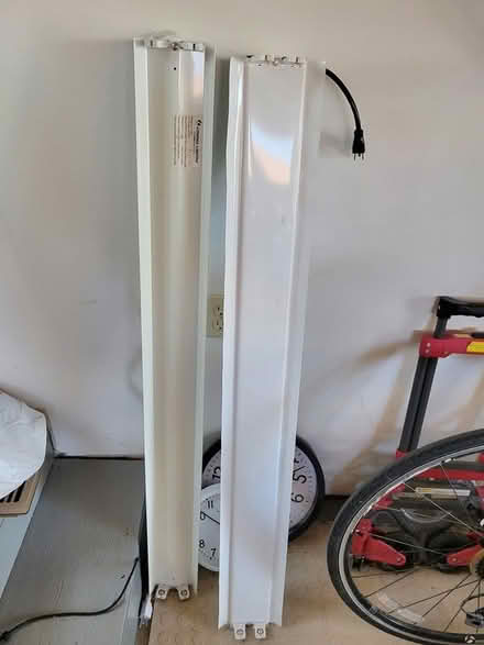 Photo of free 2 Fluorescent light fixtures (Lenexa) #1