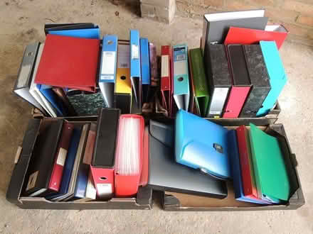 Photo of free A4 folders (Kirby Cross.) #1