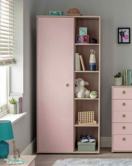 Photo of free Pink Habitat Wardrobe (Millhouses. S7) #1