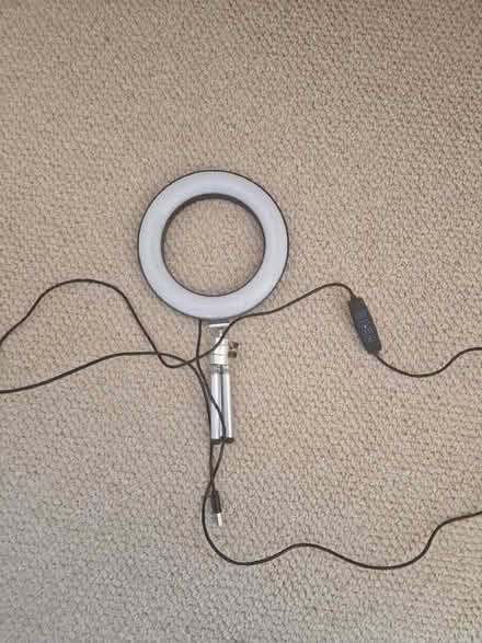 Photo of free Small desktop ring light (Haywards Heath RH16) #1