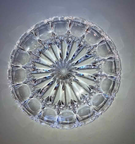 Photo of free Cut glass serving plate (West Somerville) #1