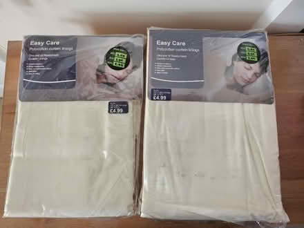 Photo of free Curtain linings (Billingshurst) #2