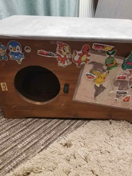 Photo of free Sturdy wooden toy box (Lancaster - Newmarket Avenue) #1