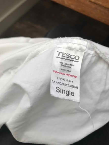 Photo of free Fitted single sheet (Dersingham PE31) #1