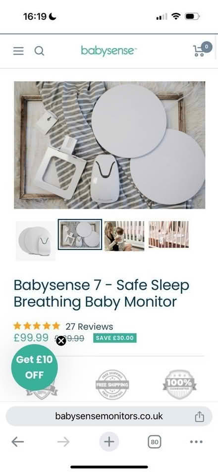 Photo of free Babysense 7 (Hackney, N1) #2