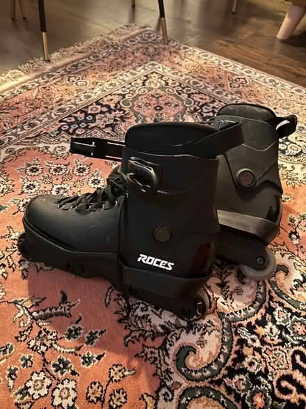 Photo of free Roces Skates (Black - 9.5) (Mile End) #3
