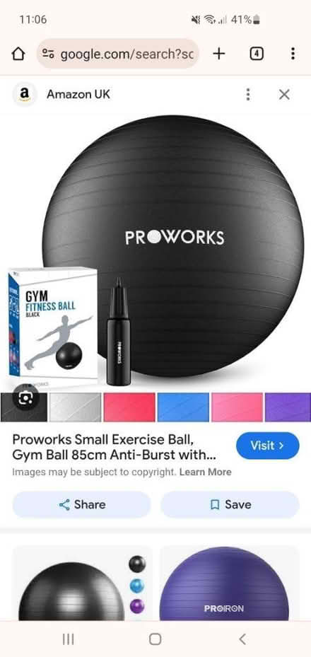 Photo of free Gym ball (Gosport) #1