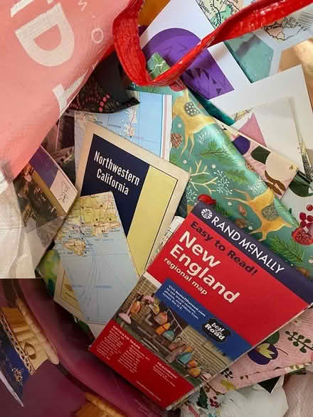 Photo of free Large bag of collage supplies (Watertown) #3