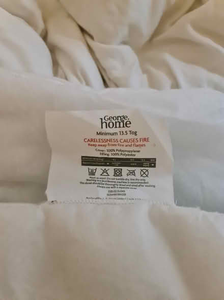 Photo of free Double duvet (Inch Park EH16) #1