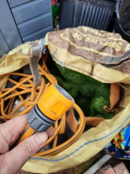 Photo of free Hoselock hose pipe and spray head (CA7) #2