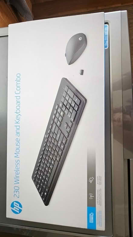 Photo of free Hewlett Packard wireless keyboard/ without USB connection (Higham North area NN10) #1