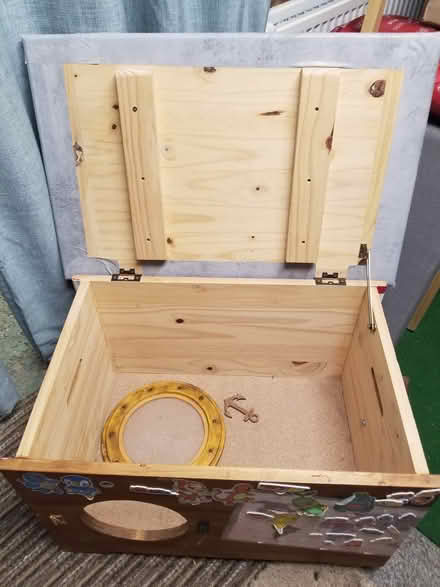 Photo of free Sturdy wooden toy box (Lancaster - Newmarket Avenue) #3
