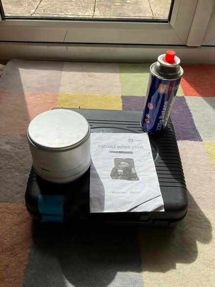 Photo of free Camping gas stove & pans (Swindon SN25) #1