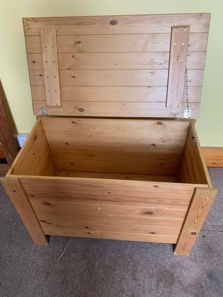 Photo of free Wooden Storage Box (Sutton in Ashfield, NG17) #3