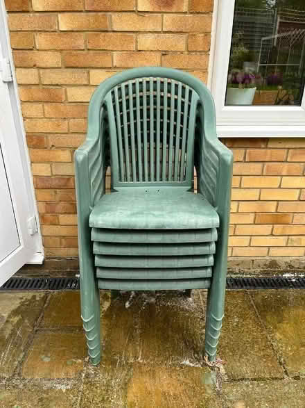 Photo of free Stackable garden chairs (Poplars SG2) #1