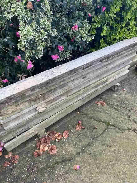 Photo of free Concrete Slotted Fence Posts. 6ft high x 10 (Great Dunham PE32) #1