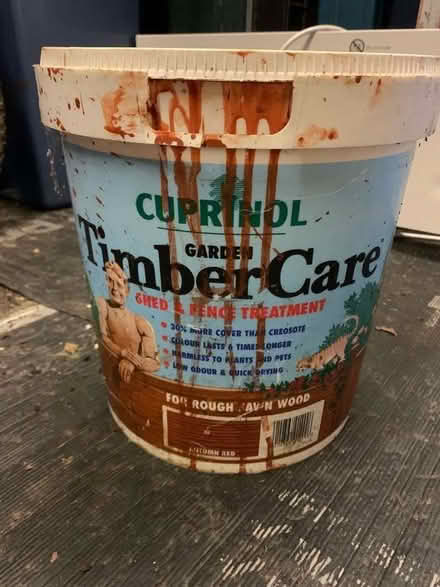 Photo of free Tub of Cuprinol Timber Care (Downley HP13) #1