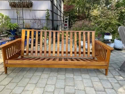 Photo of free Futon frame and pad (Lake Forest Park) #1