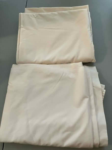 Photo of free Queen flat sheets (West Somerville) #1