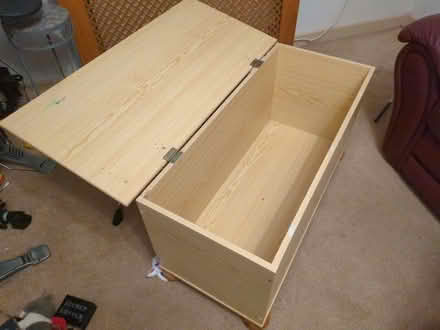 Photo of free Wooden storage chest (colchester CO4) #1