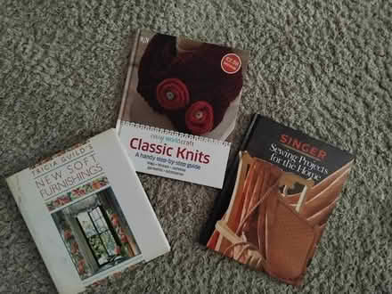 Photo of free Soft furnishing / Knitting Books (Walton on the Hill L9) #1