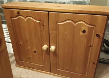 Photo of free Small wooden cupboard / storage (Beeston) #2