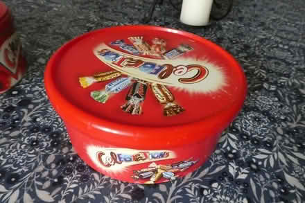 Photo of free Empty Celebration tub and tin (Bromley BR1) #4