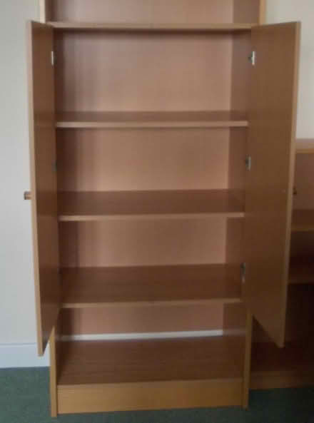 Photo of free Beech veneer cupboard (Chippenham SN15) #2