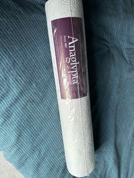 Photo of free Anaglypta Wallpaper Roll (Hastings, TN34) #2