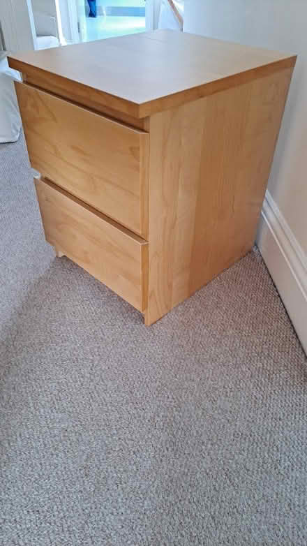 Photo of free IKEA two-draw unit, beech (Kings Heath B14) #3