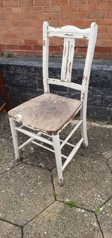 Photo of free Wooden chair (Marsh Barton EX2) #1