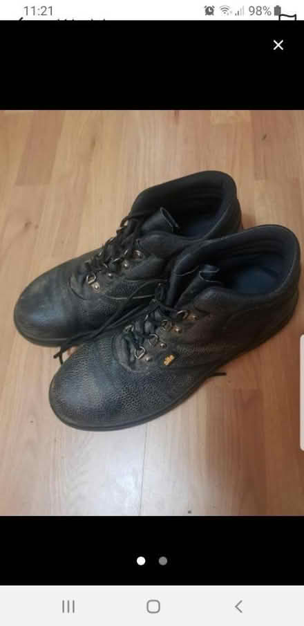 Photo of free Work boots (Ruddington) #1
