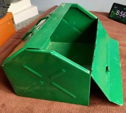 Photo of free Small metal toolbox (Chertsey KT16) #1