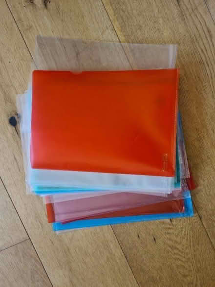 Photo of free Plastic A4 wallets (Upper Wolvercote OX2) #1