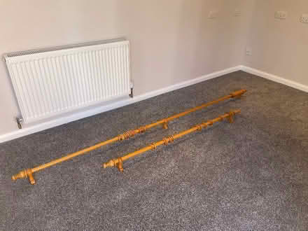 Photo of free Wooden curtain poles (Lexden CO3) #1