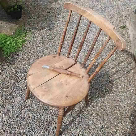 Photo of free Wooden chair (Over Kellet LA6) #1