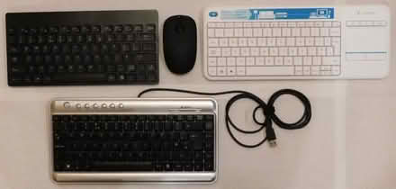 Photo of free Computer keyboards: two wireless (USB dongles), 1 wired USB (Caversham RG4) #1