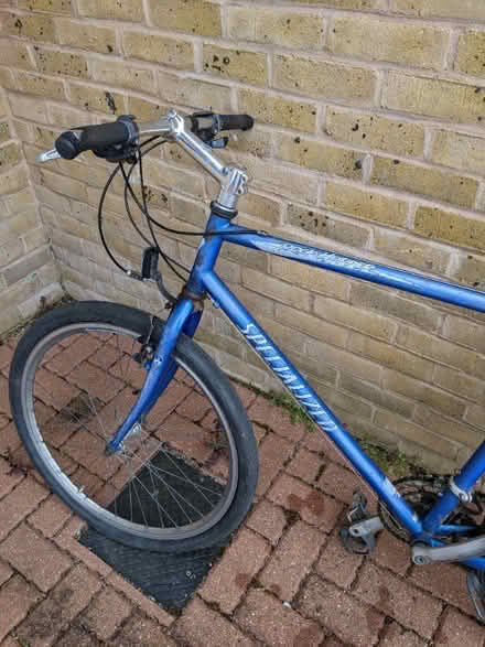 Photo of free Old bike, not safe to ride. Scrap only. (New Marston OX3) #2