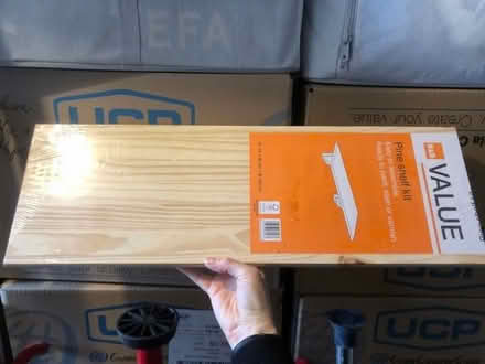 Photo of free Four wooden shelves (Newington EH9) #1