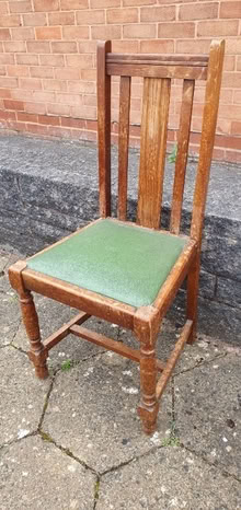 Photo of free Wooden dining chair (Marsh Barton EX2) #1