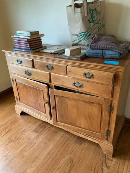 Photo of free Beautiful hutch cabinet (Solebury PA) #1