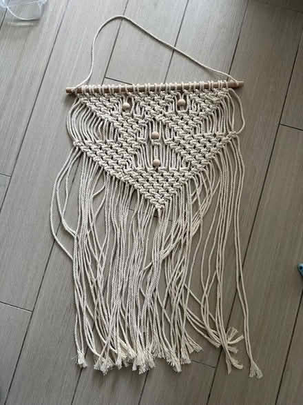 Photo of free hanging rope art (islington N1) #1