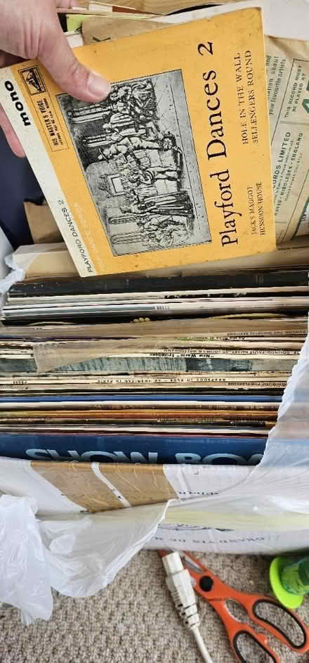Photo of free Bundle Old vinyl discs (GU22) #2