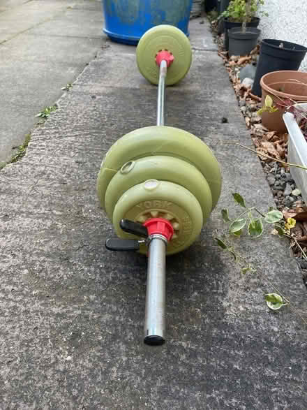 Photo of free Bar bell with weights (Stanley PH1) #1