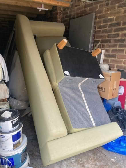 Photo of free L shaped sofa (Southfields SW18) #2
